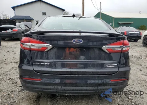 2020 Ford Fusion Titanium from USA, damaged, VIN 3FA6P0RU5LR141328
